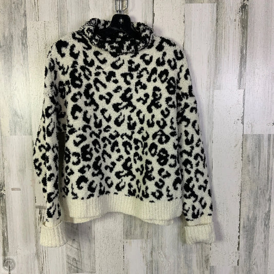 Sweater Designer By Ugg In Animal Print, Size: M