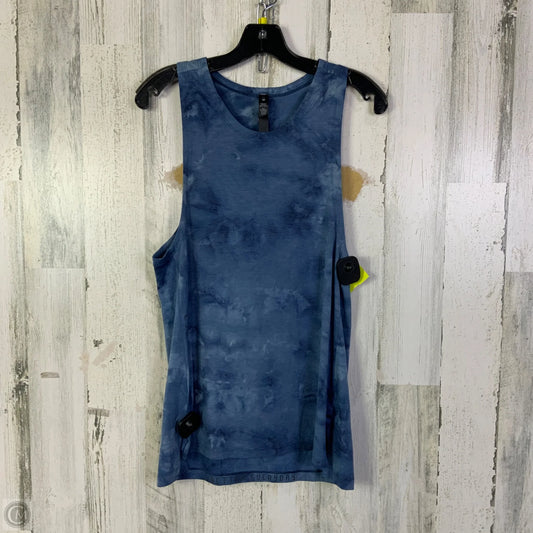 Athletic Tank Top By Lululemon In Blue, Size: Xs
