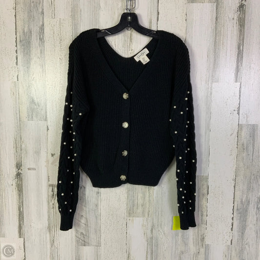 Cardigan By Jessica Simpson In Black, Size: M