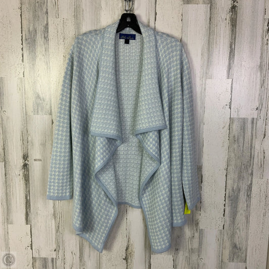 Cardigan By Blue Rain In Blue & White, Size: M