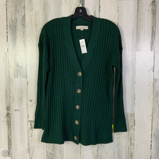 Cardigan By Loft In Green, Size: S