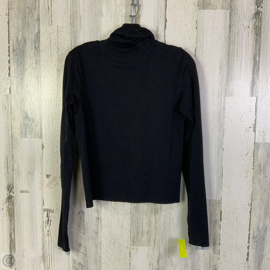 Athletic Top Long Sleeve Hoodie By Athleta In Black, Size: M