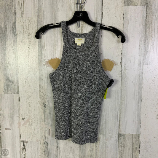 Vest Sweater By Maeve In Grey, Size: M