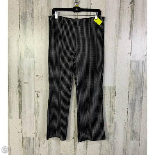 Pants Dress By Maeve In Black & White, Size: 8