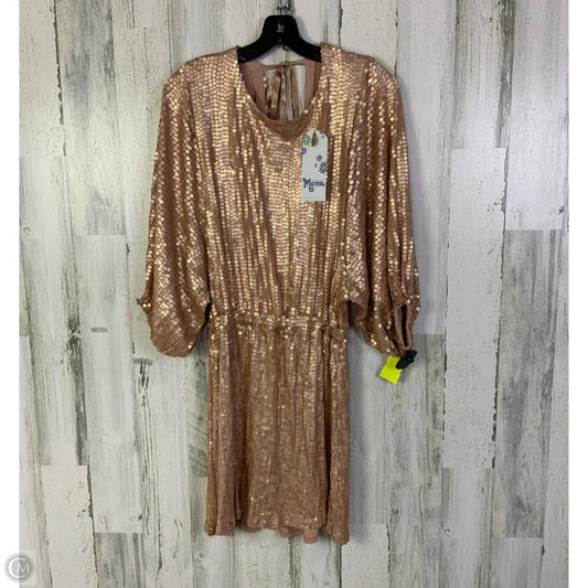 Dress Party Short By Mumu In Peach, Size: Xs