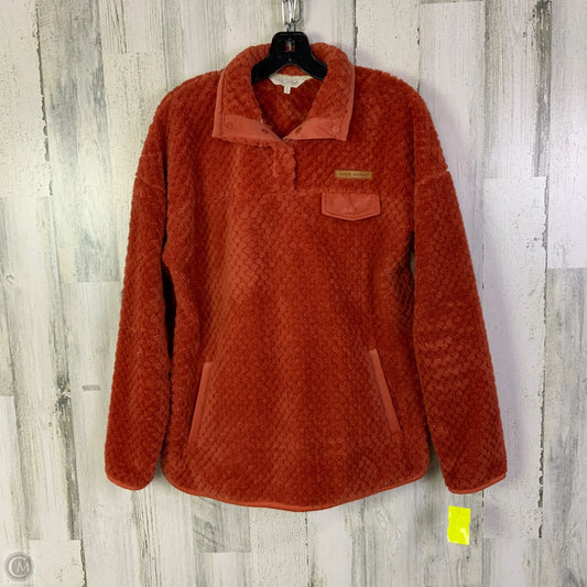 Top Long Sleeve By Simply Southern In Orange, Size: M