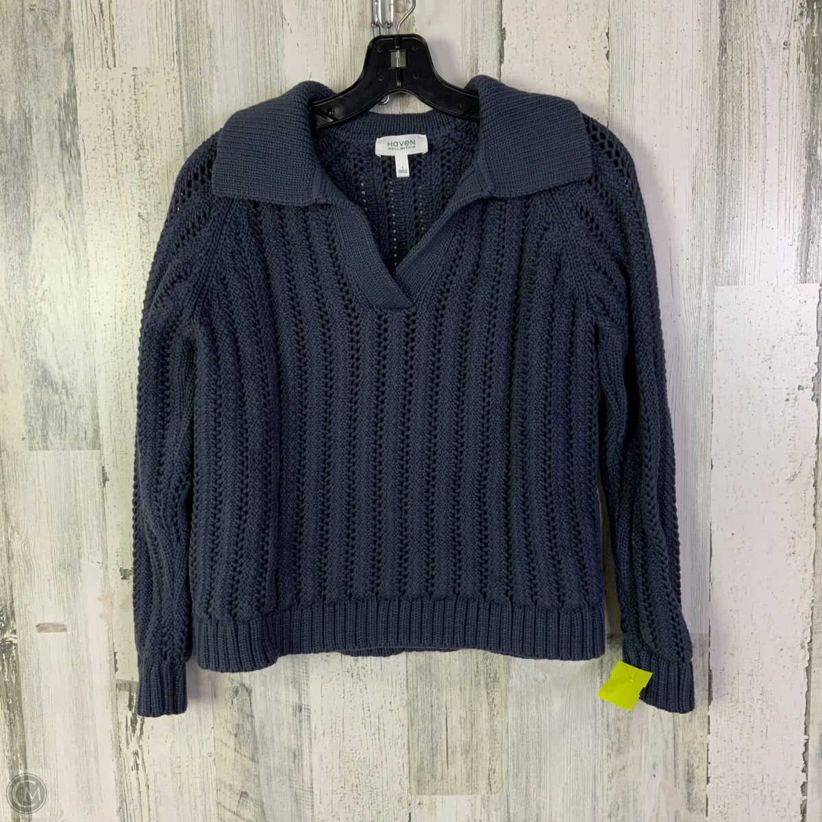 Sweater By Haven In Blue, Size: S