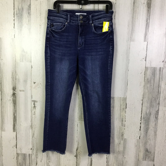 Jeans Straight By Kancan In Blue Denim, Size: 8