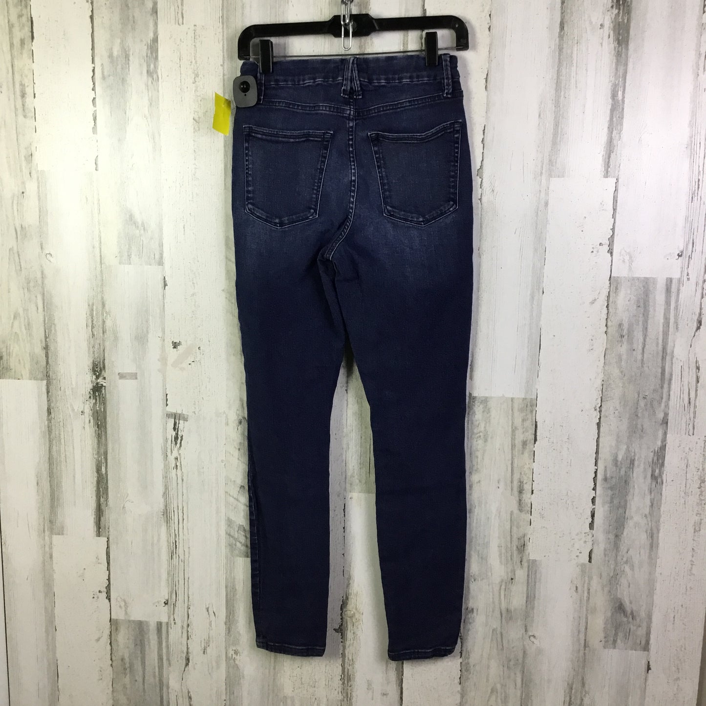 Jeans Skinny By Good American In Blue Denim, Size: 6