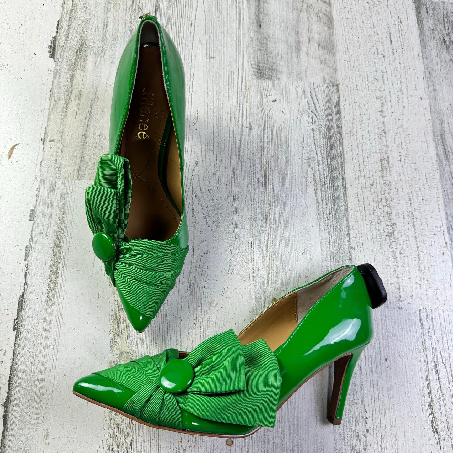 Shoes Heels Stiletto By Clothes Mentor In Green, Size: 7