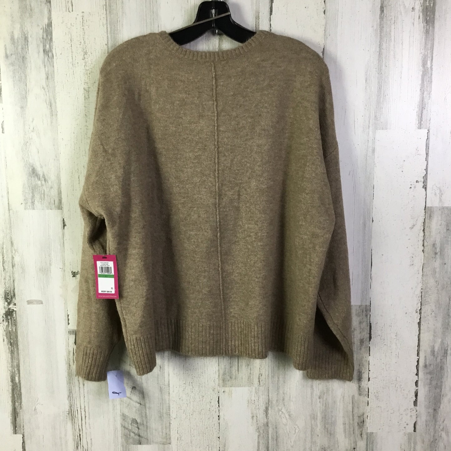 Sweater By Vince Camuto In Brown, Size: L