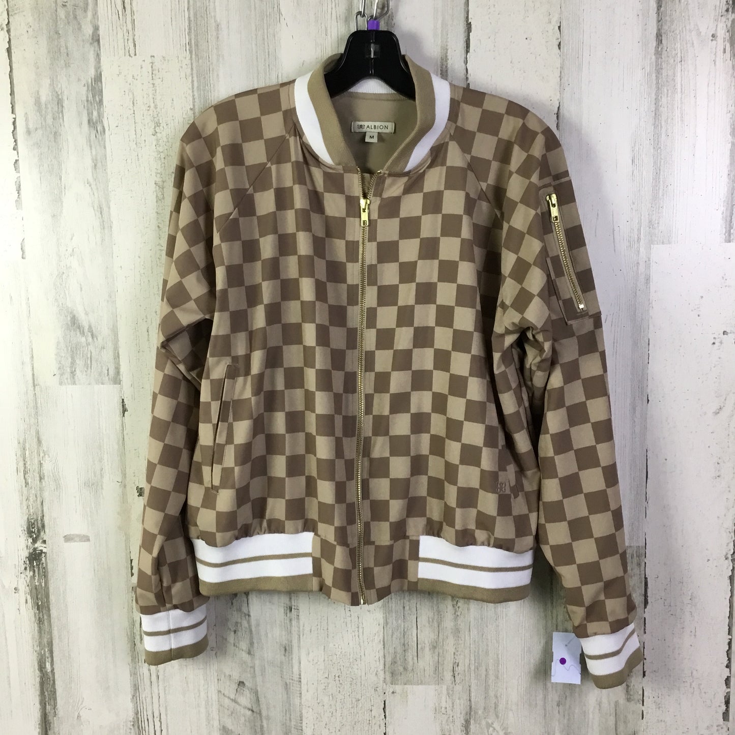 Jacket Other By Clothes Mentor In Brown, Size: M