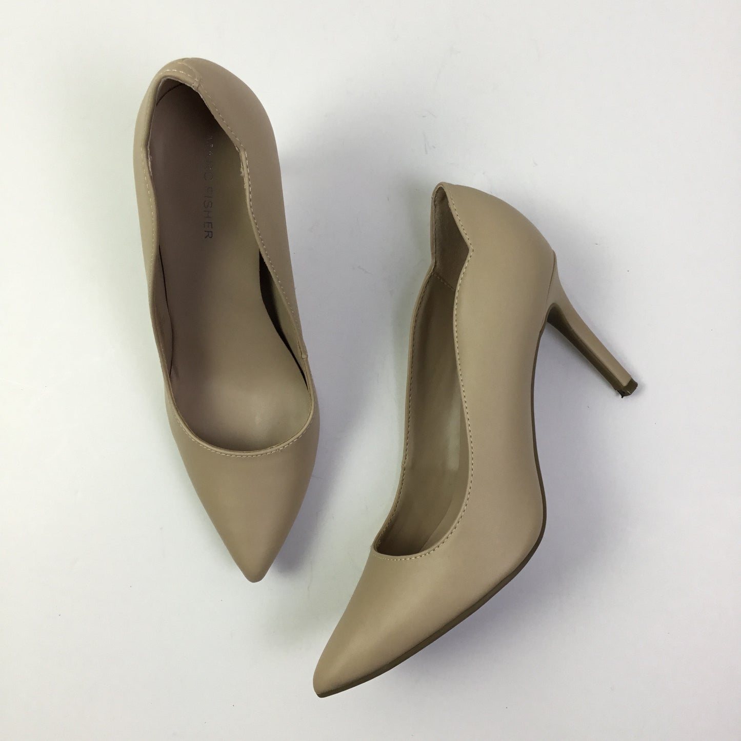 Shoes Heels Stiletto By Marc Fisher In Beige, Size: 8