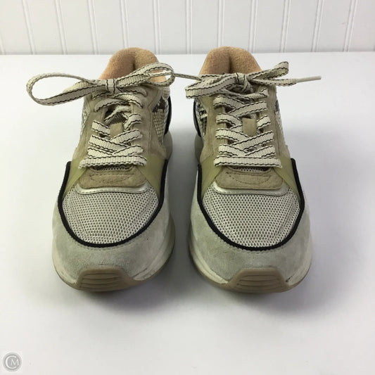 Shoes Sneakers By Hoff In Tan, Size: 6.5