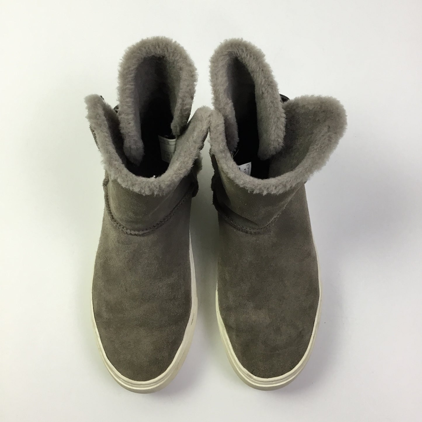 Boots Ankle Flats By Ugg In Grey, Size: 8.5