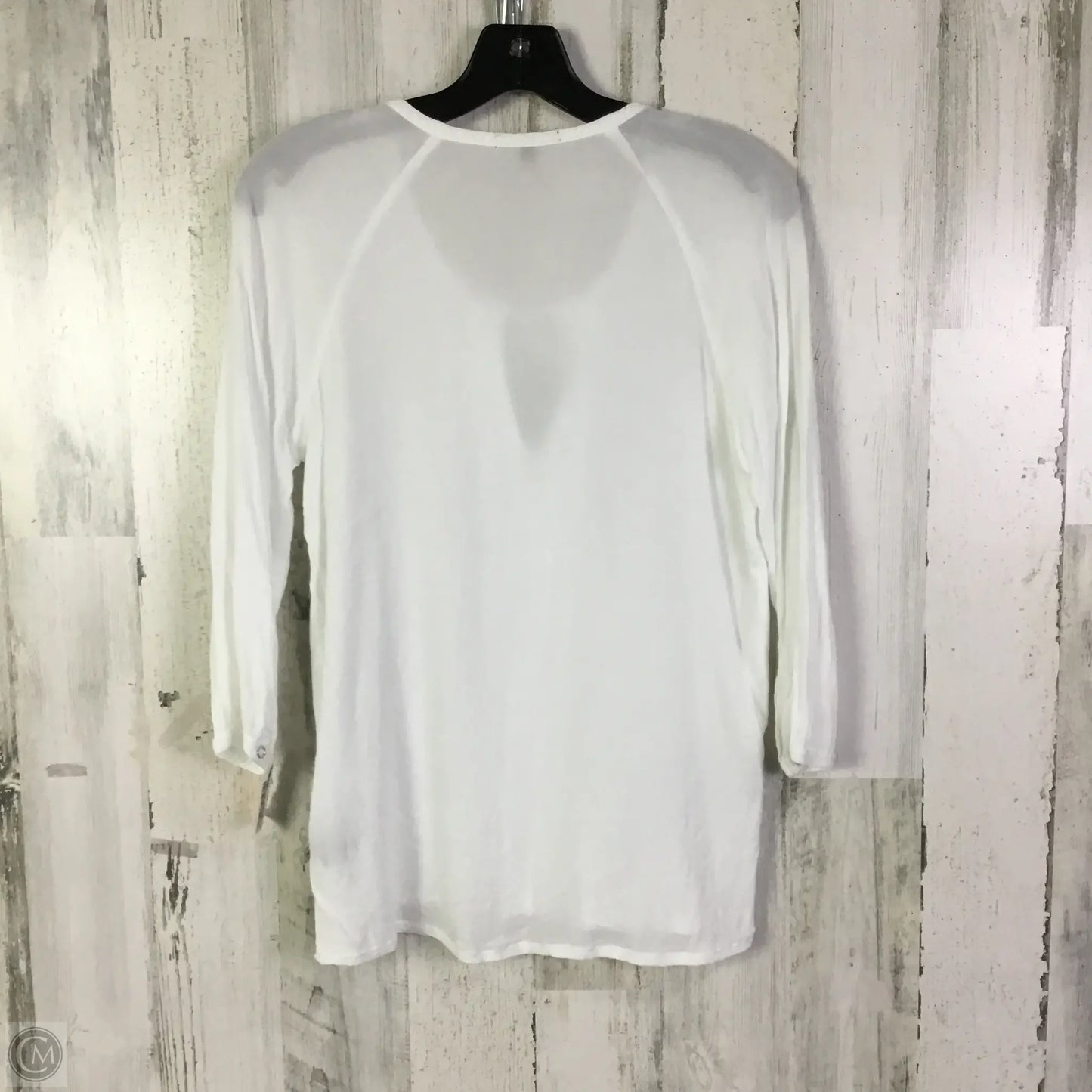 Top Long Sleeve Basic By Dear John In White, Size: S
