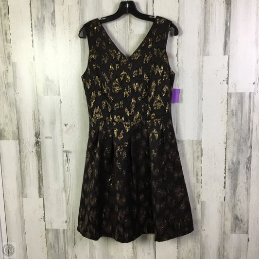 Dress Casual Short By Versona In Black & Brown, Size: S