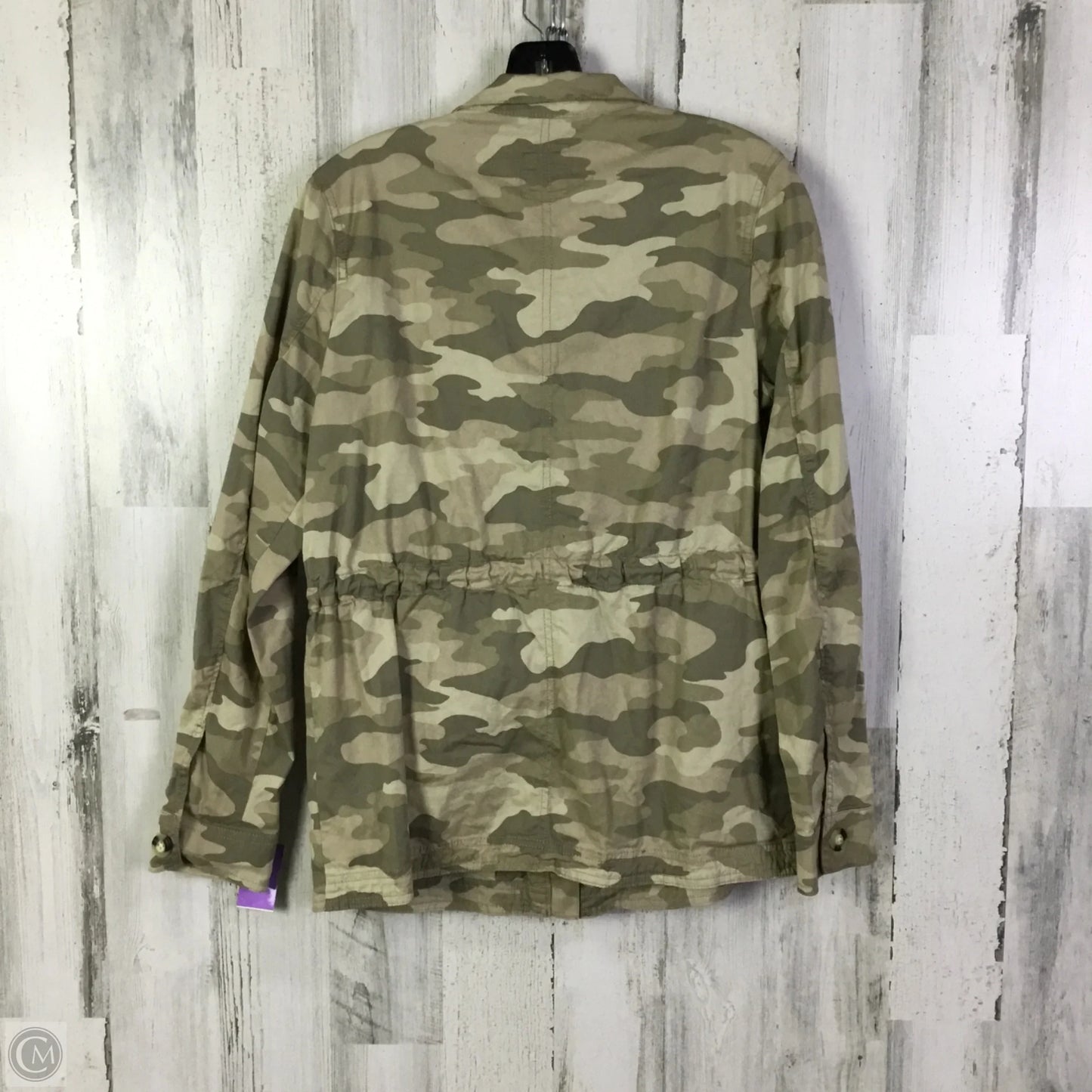 Jacket Utility By So In Camouflage Print, Size: M