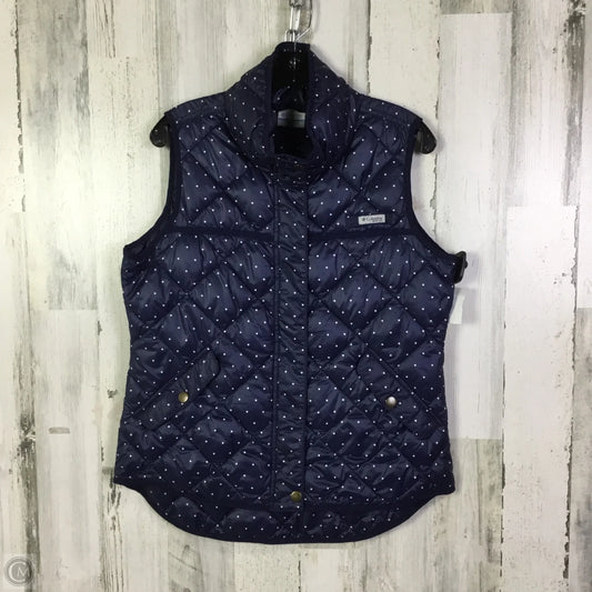 Vest Puffer & Quilted By Columbia In Navy, Size: M