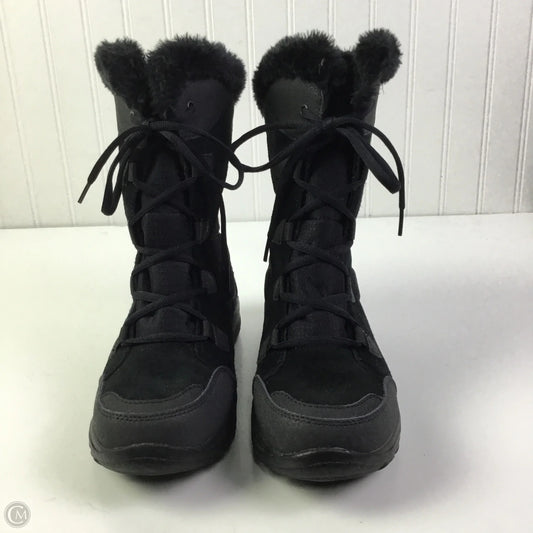 Boots Snow By Columbia In Black, Size: 8