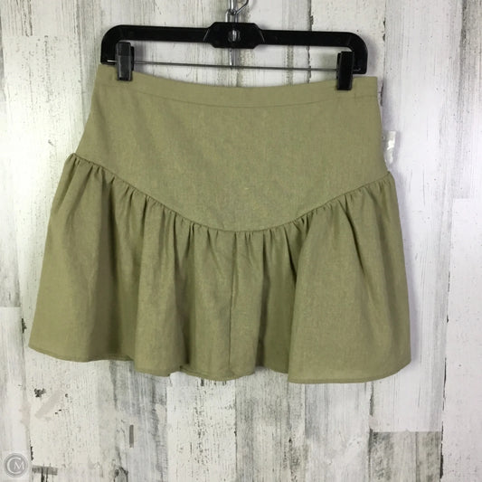 Skirt Mini & Short By Hyfve In Tan, Size: L