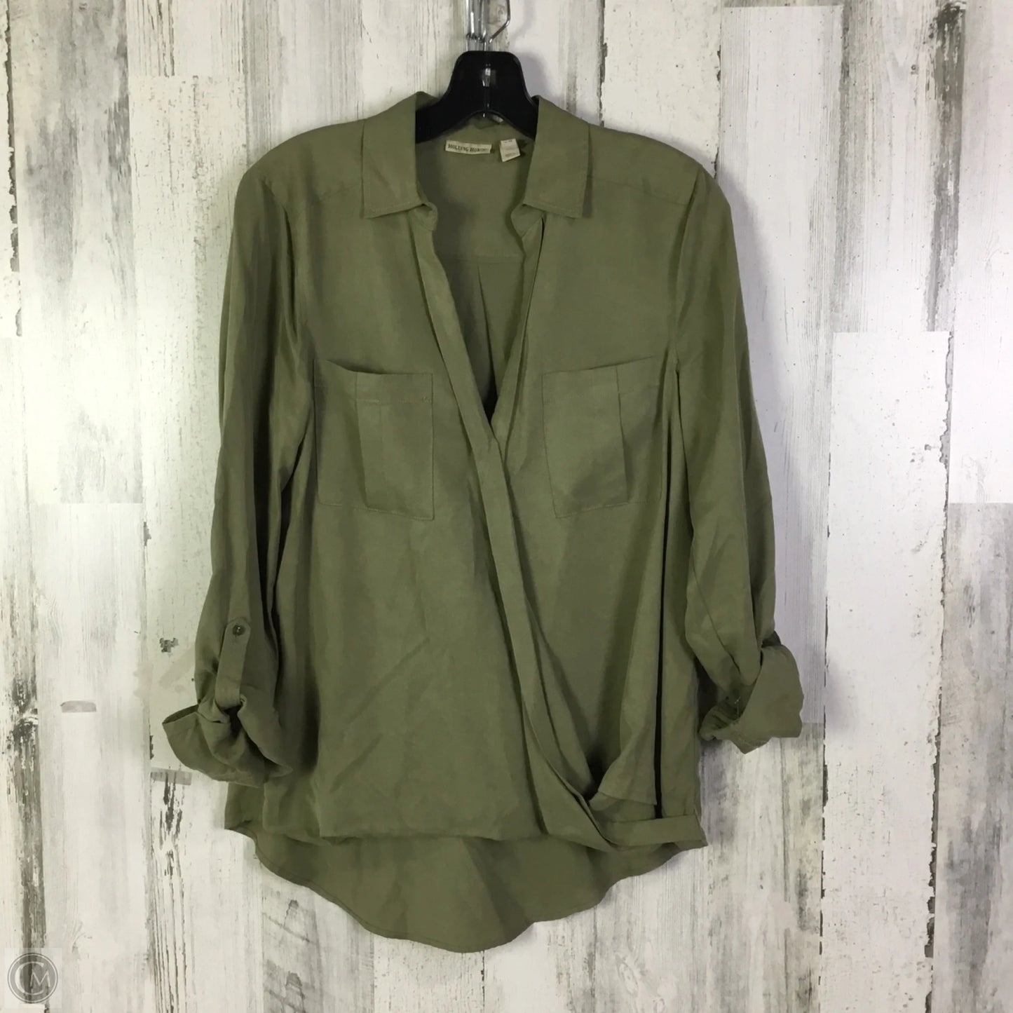 Tunic 3/4 Sleeve By Holding Horses In Green, Size: S