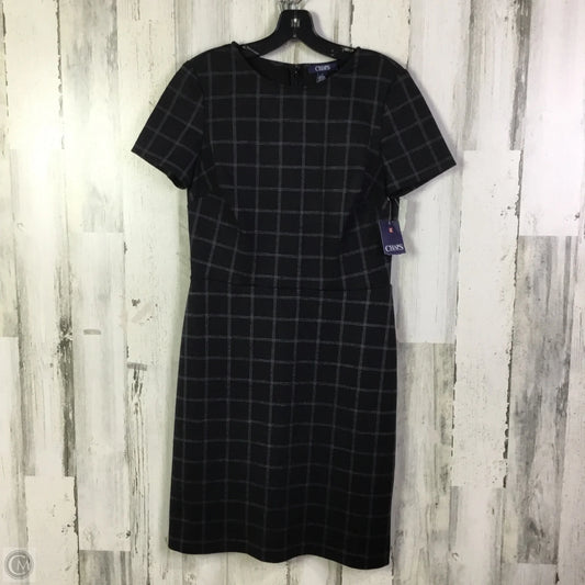 Dress Work By Chaps In Black, Size: S