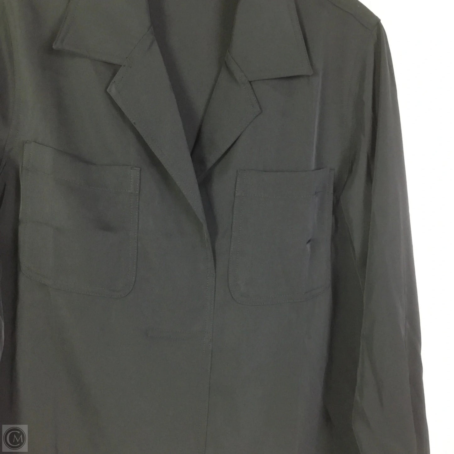 Blouse Long Sleeve By Banana Republic In Black, Size: S