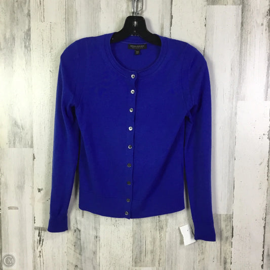 Cardigan By Banana Republic In Blue, Size: Xxs