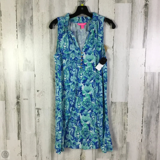 Dress Designer By Lilly Pulitzer In Blue, Size: M