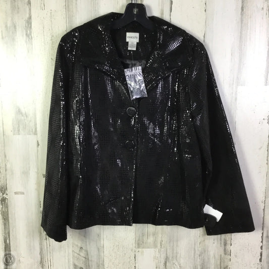 Jacket Other By Chicos In Black, Size: M