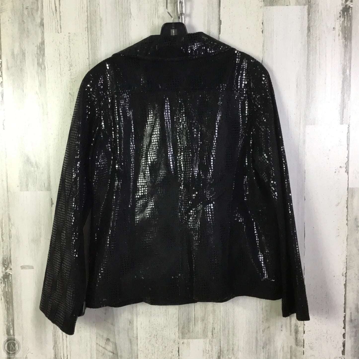 Jacket Other By Chicos In Black, Size: M