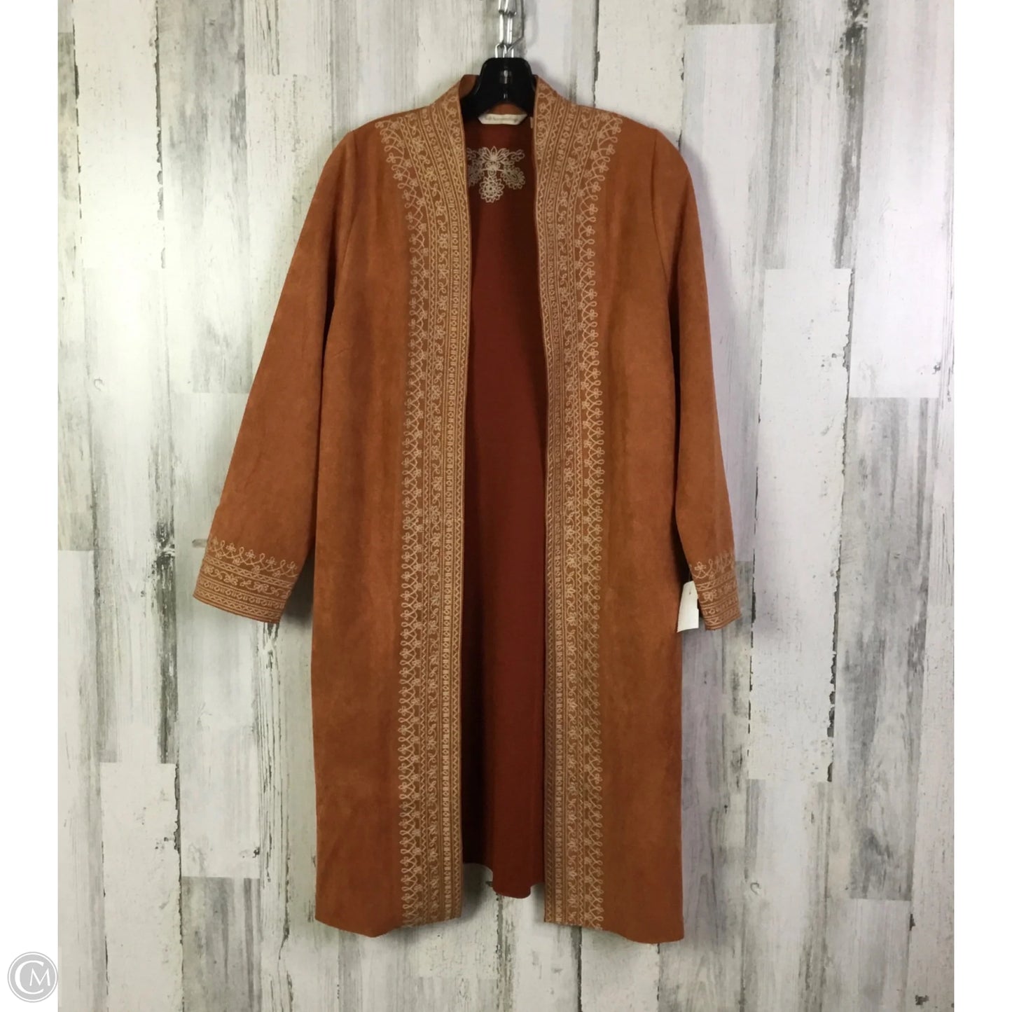 Cardigan By Soft Surroundings In Orange, Size: S