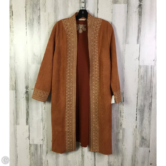 Cardigan By Soft Surroundings In Orange, Size: S