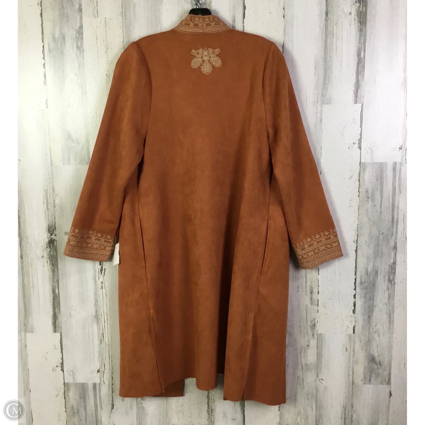 Cardigan By Soft Surroundings In Orange, Size: S