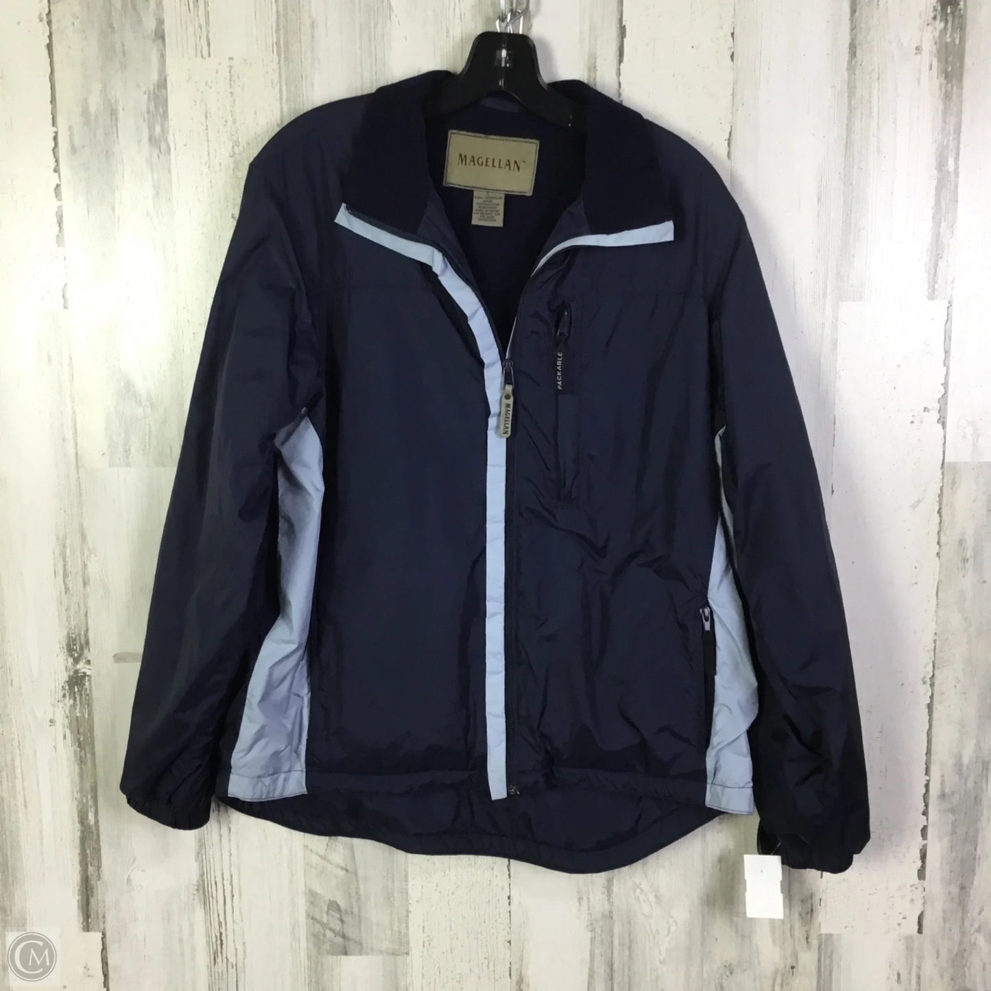 Jacket Other By Magellan In Blue, Size: L