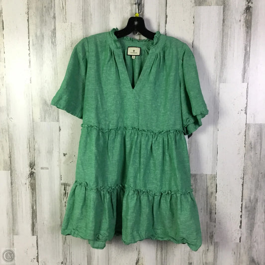 Tunic Short Sleeve By Tuckernuck In Green, Size: S