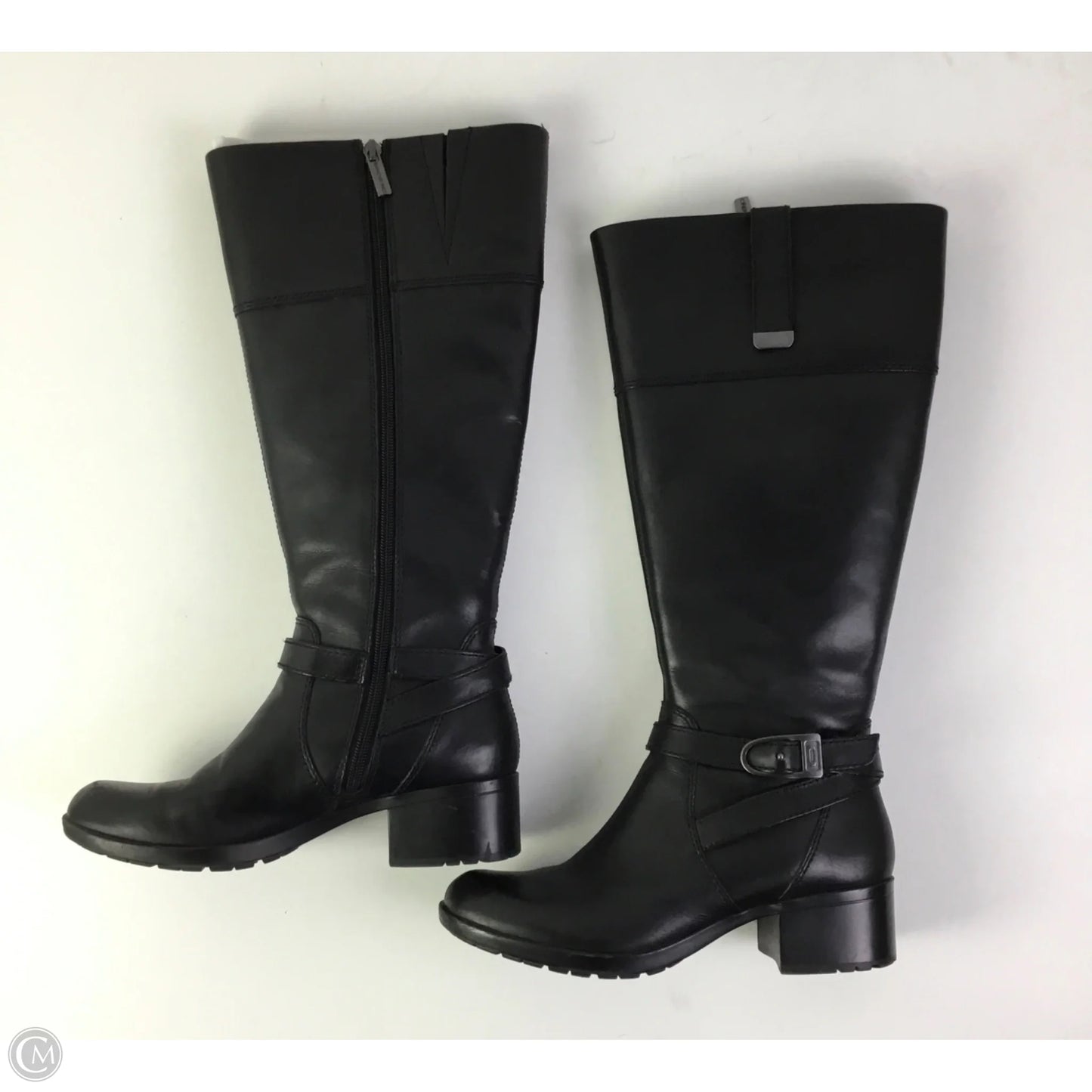 Boots Knee Flats By Bandolino In Black, Size: 7