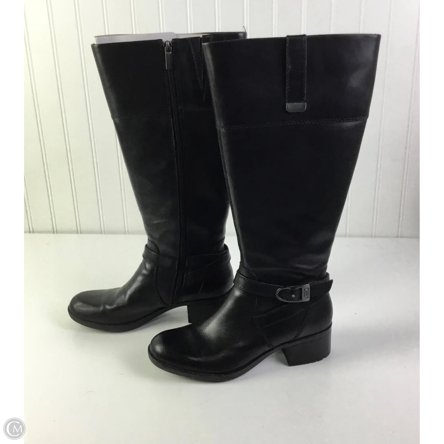 Boots Knee Flats By Bandolino In Black, Size: 7