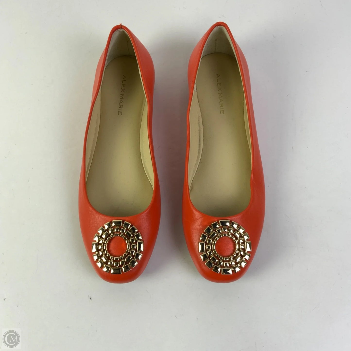 Shoes Flats By Alex Marie In Orange, Size: 6