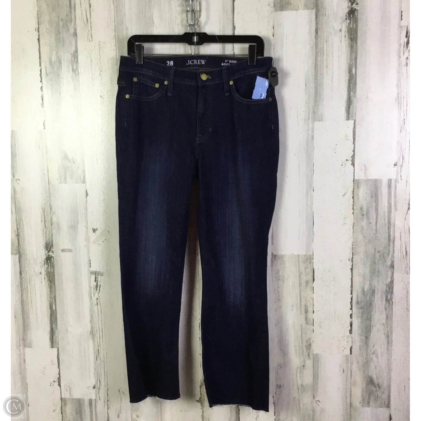 Jeans Boot Cut By J. Crew In Blue Denim, Size: 6