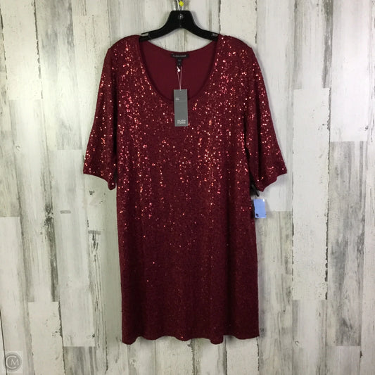 Dress Party Short By Eileen Fisher In Red, Size: Xl