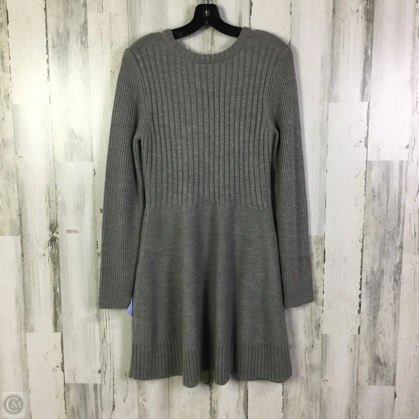 Dress Sweater By Jessica Simpson In Grey, Size: L