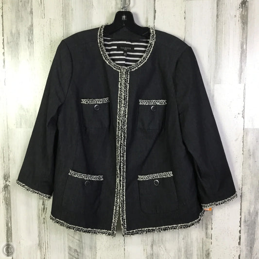 Blazer By Talbots In Grey, Size: L