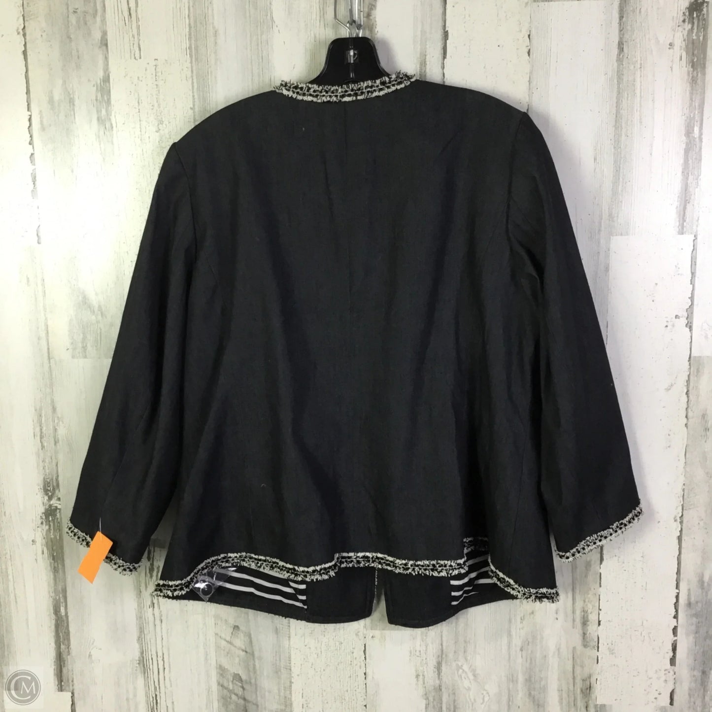 Blazer By Talbots In Grey, Size: L