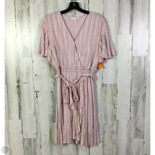Dress Casual Short By Lc Lauren Conrad In Pink, Size: S