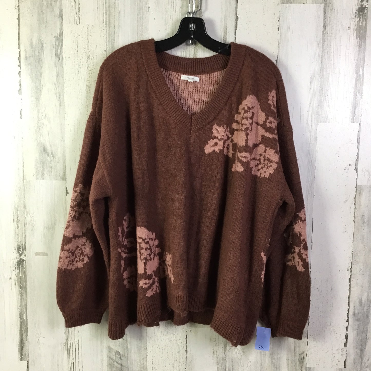 Sweater By Maurices In Brown, Size: 2x