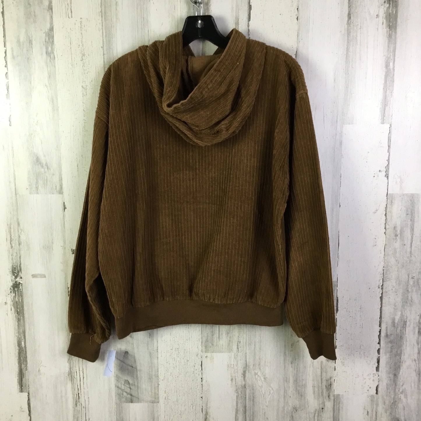 Sweatshirt Hoodie By Pacsun In Brown, Size: S