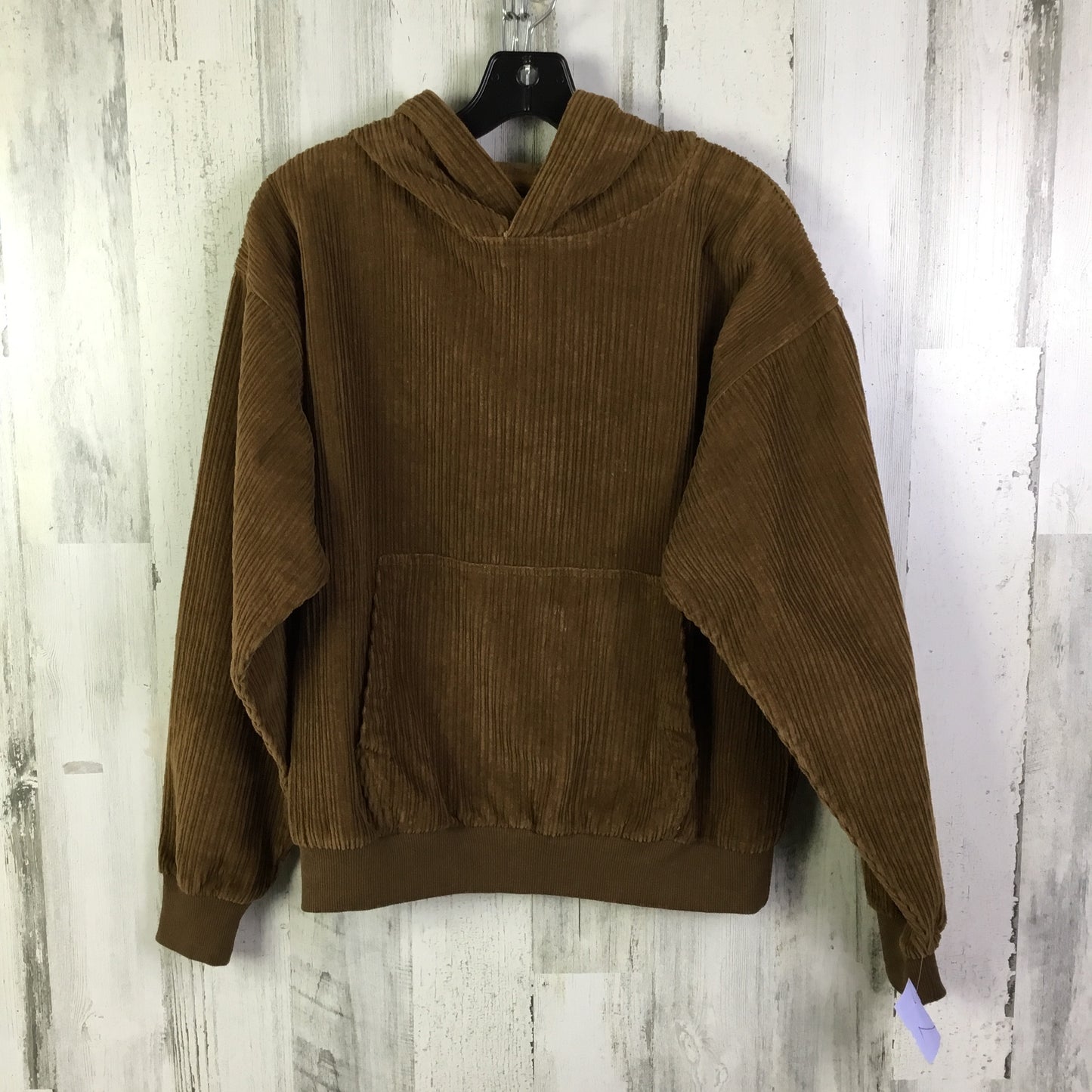 Sweatshirt Hoodie By Pacsun In Brown, Size: S