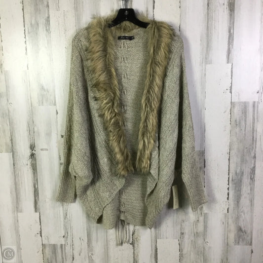 Sweater Cardigan By Doe & Rae In Cream, Size: S